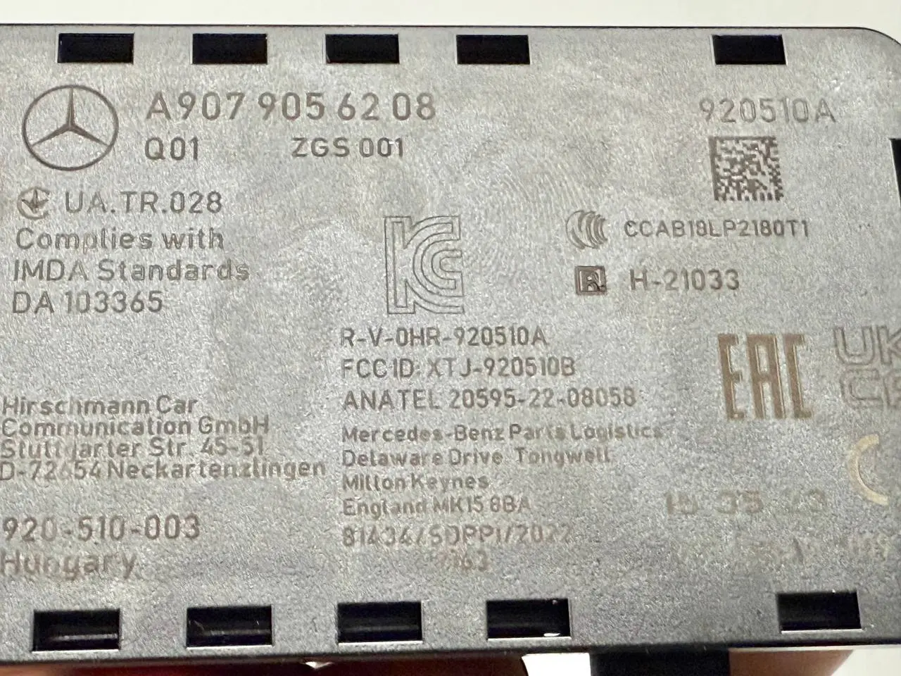 Antennenverstärker Benz Mercedes Benz W907 Sprinter 311 CDI 2023 A9079056208