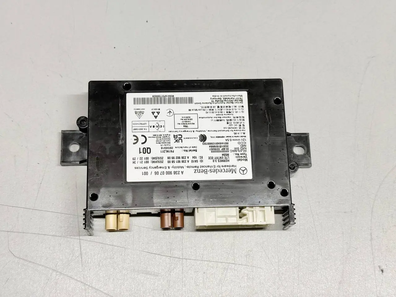 Kommunikationsmodul Benz Mercedes Benz W907 Sprinter 311 CDI 2023 A2389000706