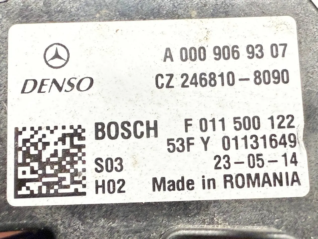 Gebläsewiderstand Benz Mercedes Benz W907 Sprinter 311 CDI 2023 A0009069307