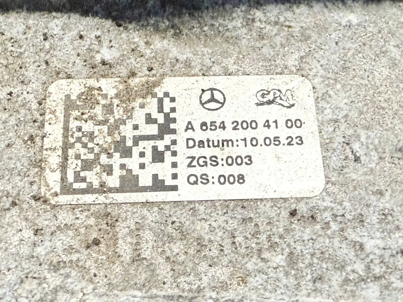 Wasserpumpe Kühlsystem Mercedes Benz W907 Sprinter 311 CDI 2023 A6542004100