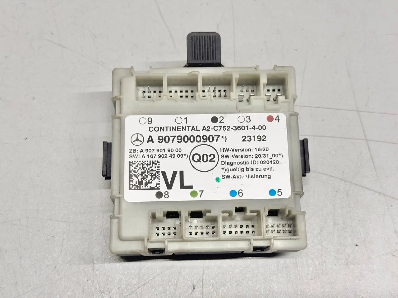 Türsteuergerät Vorne links Mercedes Benz W907 Sprinter 311 CDI 2023 A9079000907