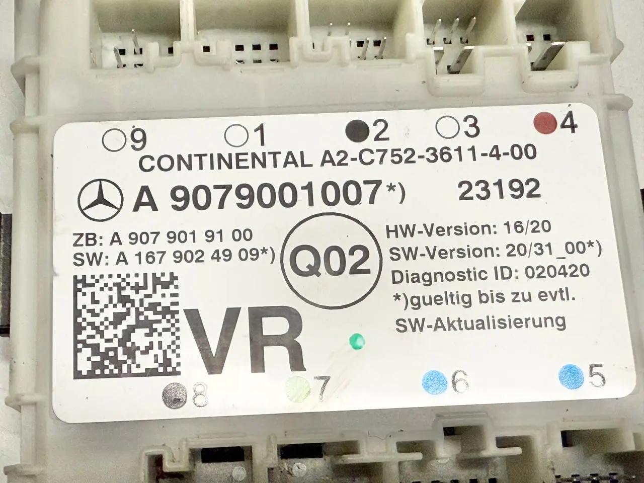 Türsteuergerät, Türmodul, Mercedes Benz W907 Sprinter 311 CDI 2023 A9079001007