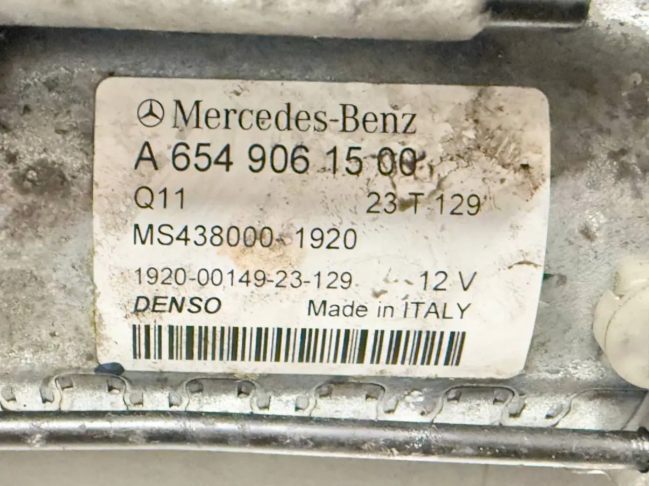 Anlasser Startermotor Benz Mercedes Benz W907 Sprinter 311 CDI 2023 A6549061500