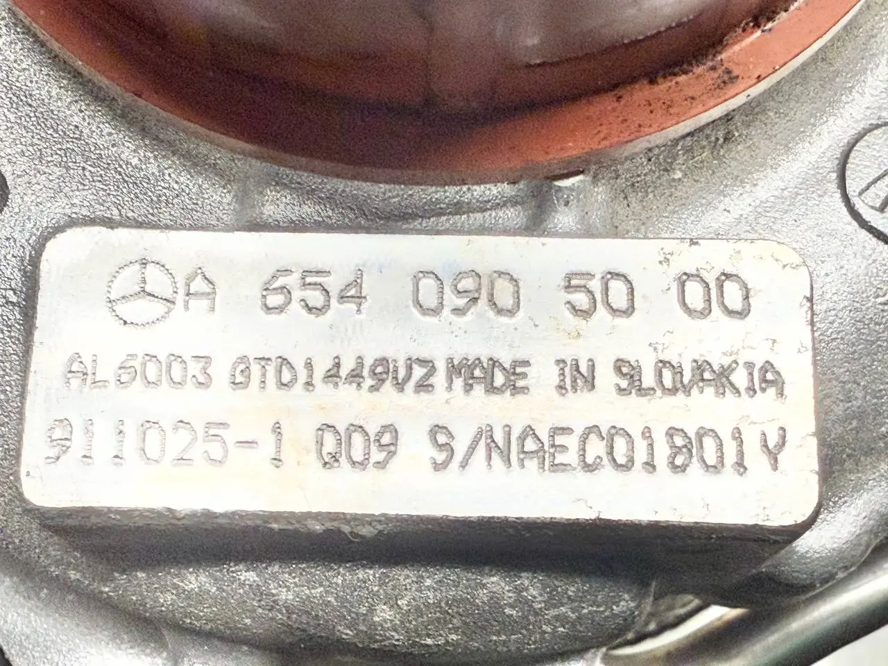 Turbolader, Turbo, Benz Mercedes Benz W907 Sprinter 311 CDI 2023 A6540905000