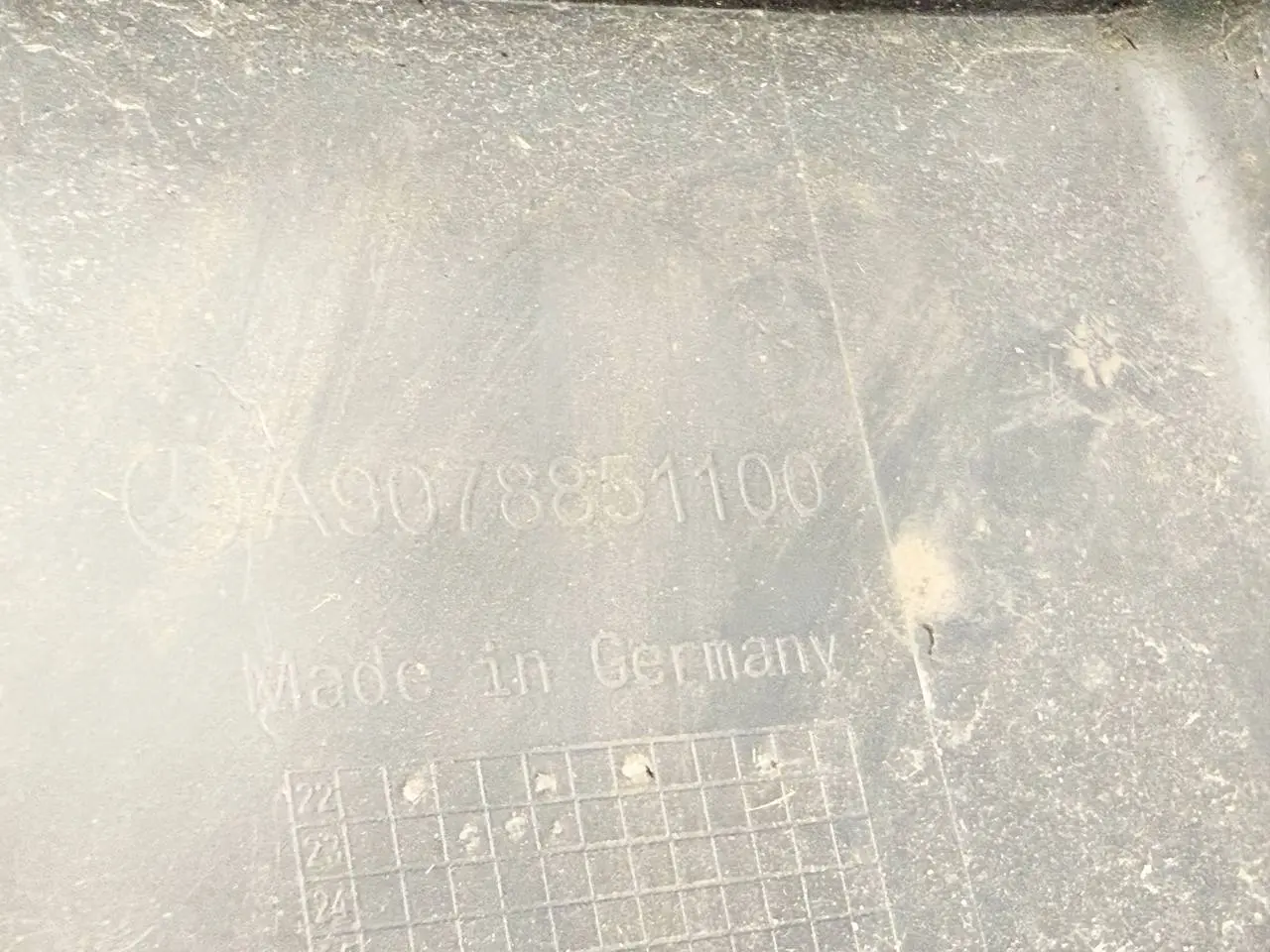 Hintere Stoßstange Mercedes Benz W907 Sprinter 311 CDI 2023 A9078851100