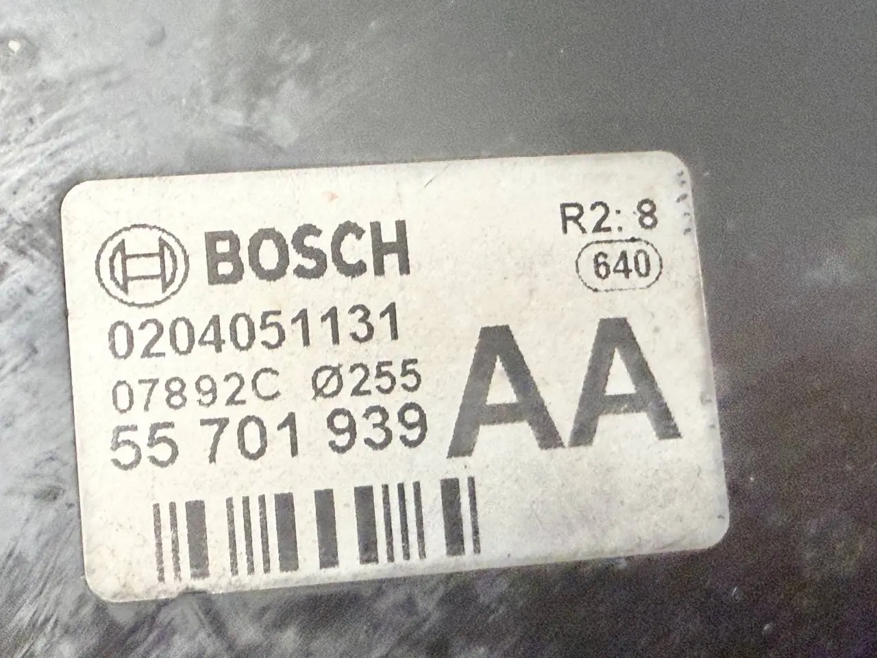 Bremskraftverstärker Hauptbremszylinder für Opel Corsa-D 1.4L 2008 0204051131