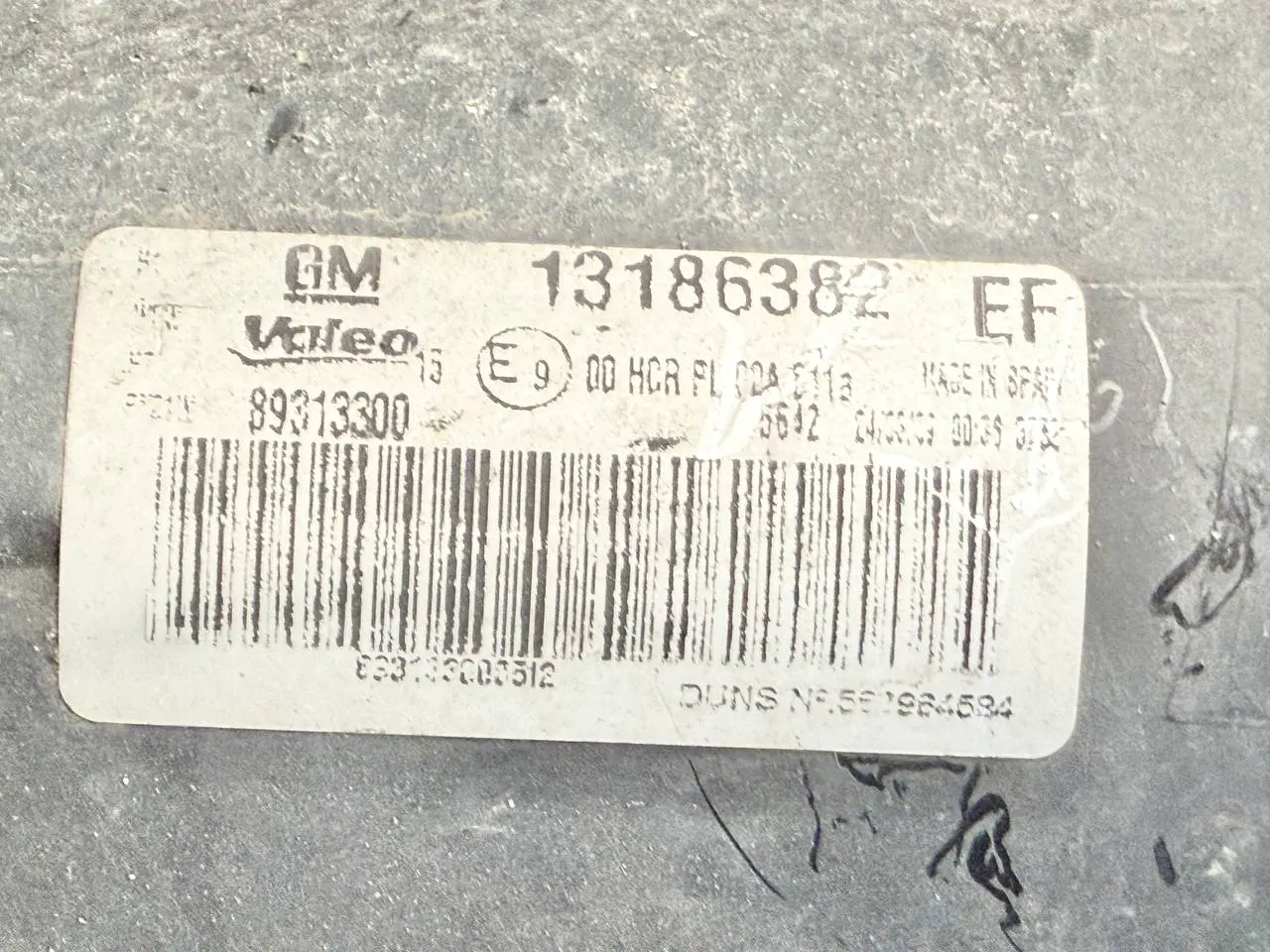 Frontscheinwerfer rechts Corsa-D 1.4L 2008 Opel Corsa-D 1.4L 2008 13186382