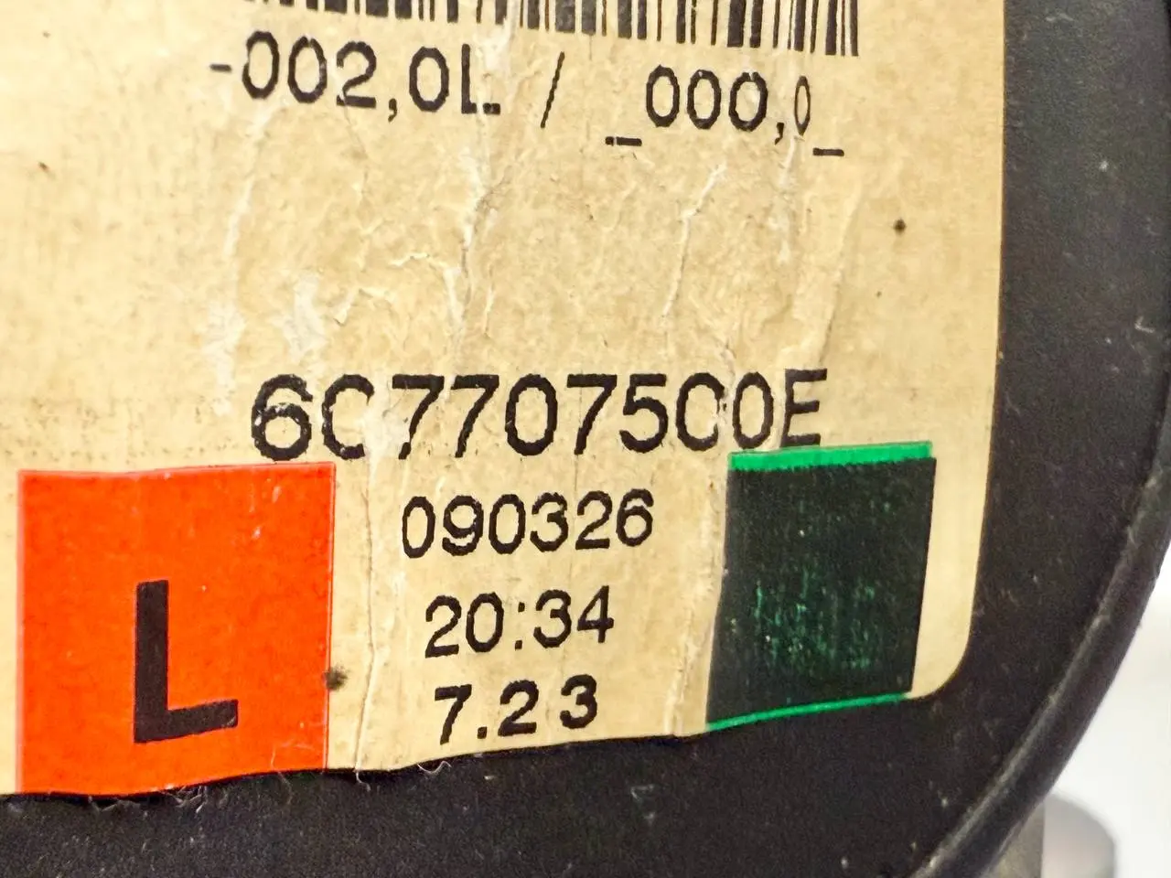 Sicherheitsgurt vorne links Gurtstraffer Opel Corsa-D 1.4L 2008 6C77075C0E