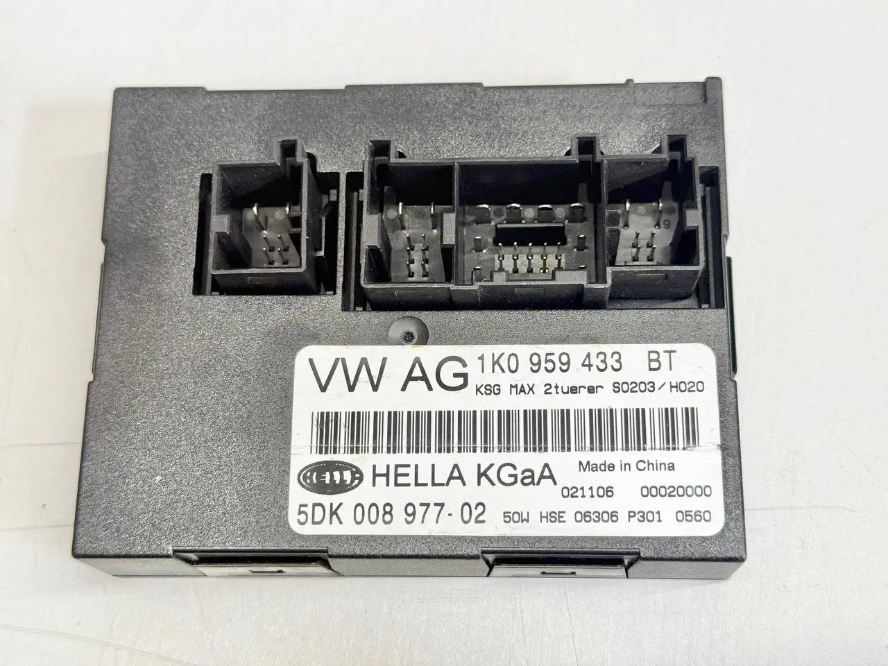 Komfortsteuergerät Zentralsteuergerät VW Golf Plus 2006 5M1 1,6 FSI 1K0959433BT