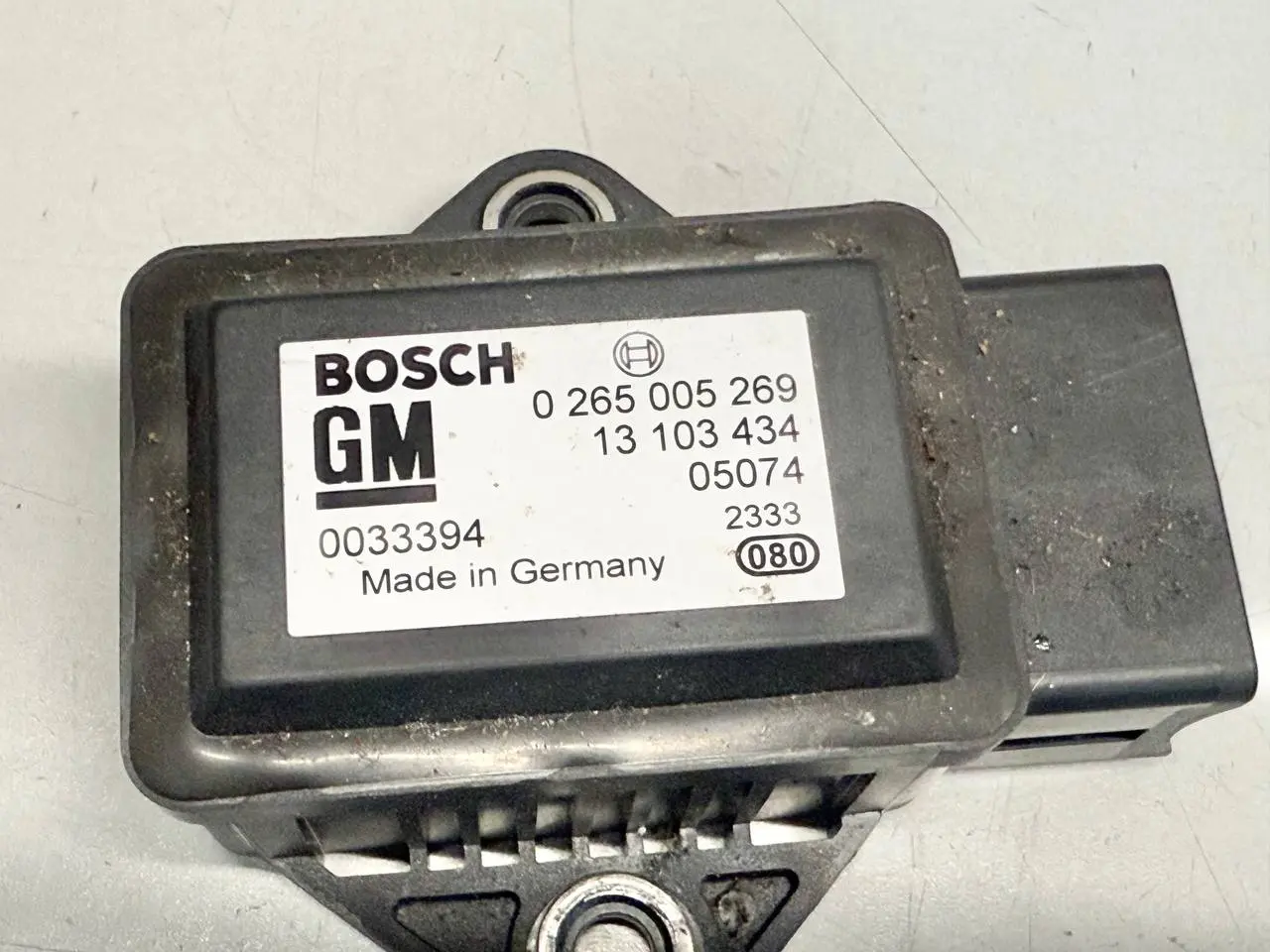 ESP Sensor Steuergerät Querbeschleunigung Opel MERIVA-A 1.4L 2005 0265005269