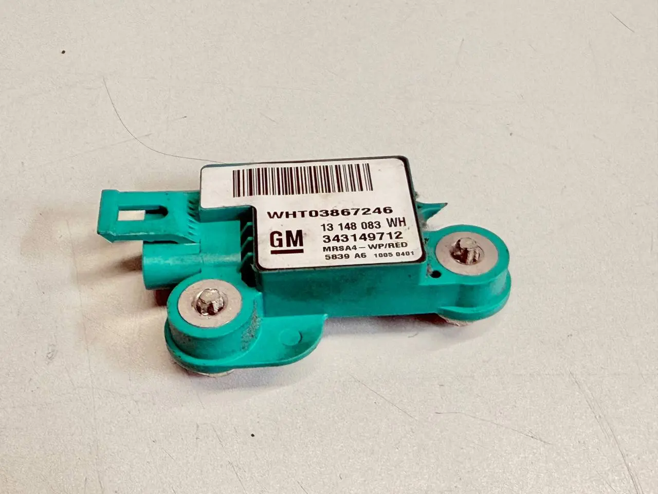 Airbag Sensor vorn links Meriva A 13148083 Opel MERIVA-A 1.4L 2005 3431497