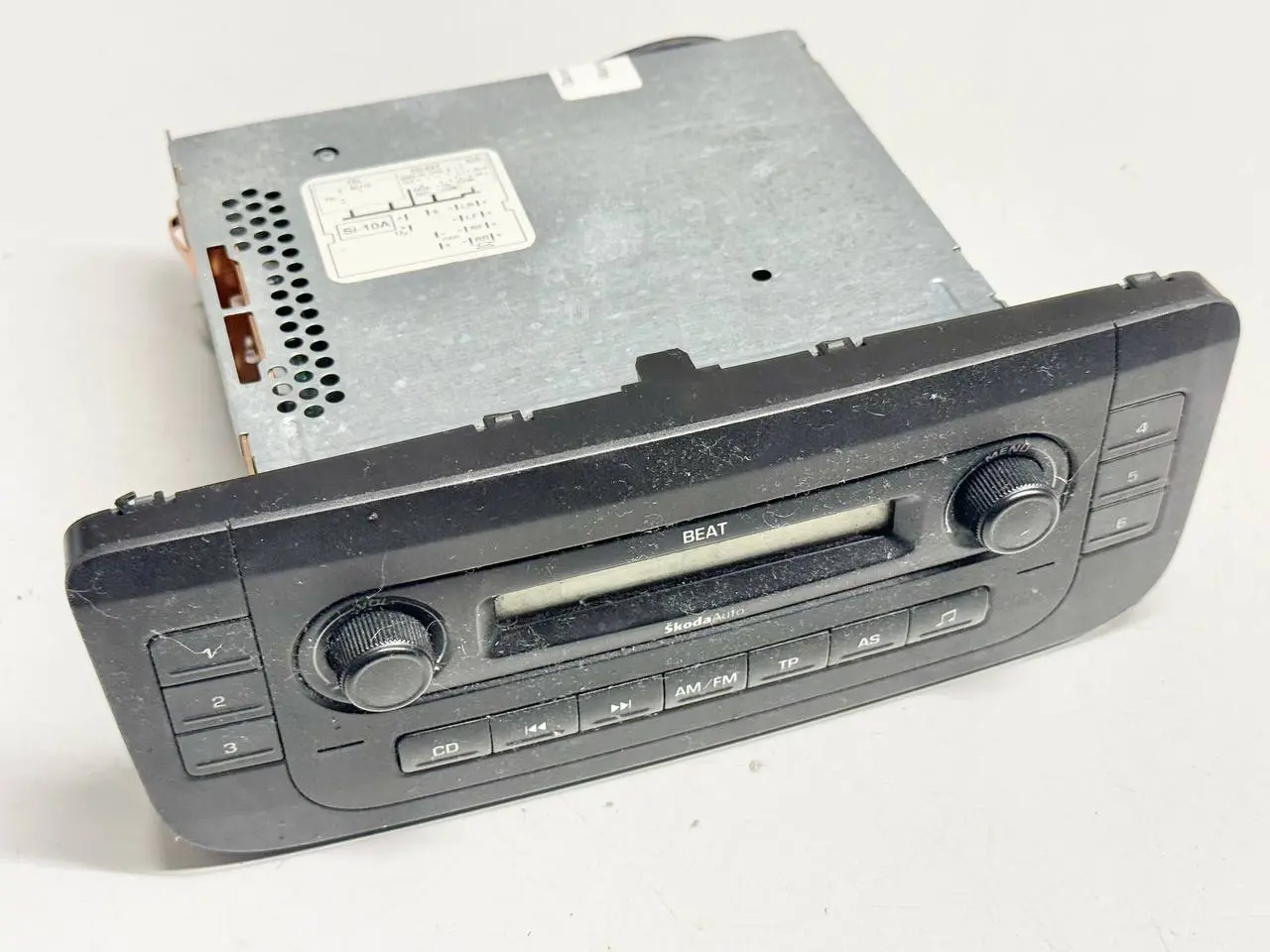Radio CD-Player MP3 Bluetooth SKODA Roomster/Fabia 5J0 1.4 2010 5J0035152