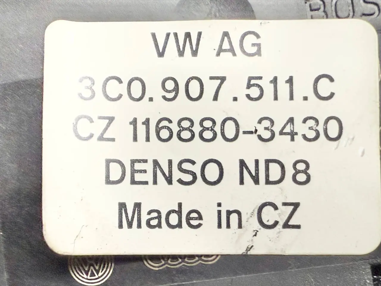 Stellmotor Klimaanlage Passat 3C Limo VW Passat 3C Limo 1.9L TDI 3C0907511C