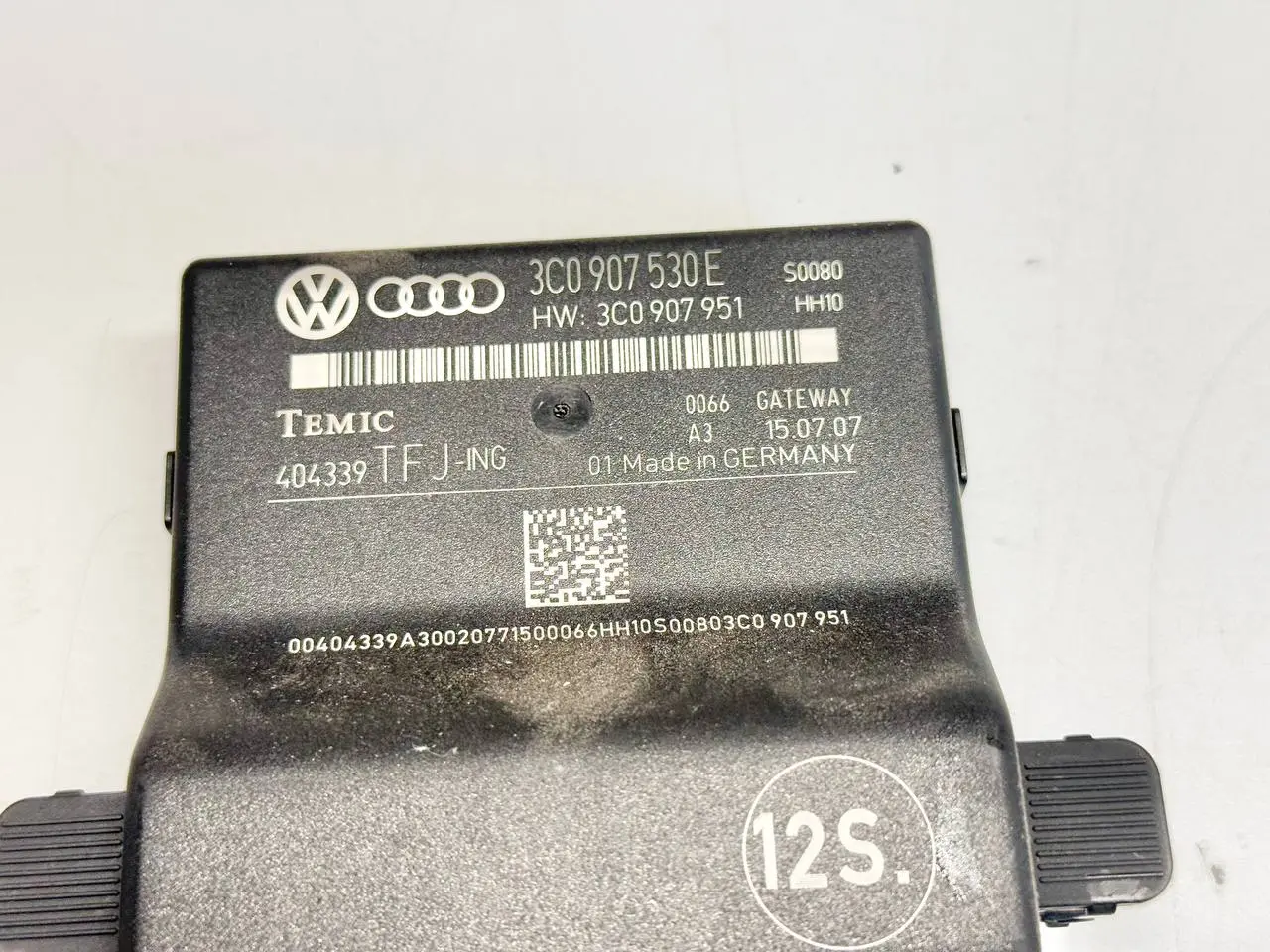 Diagnose-Interface Gateway Steuergerät VW Passat 3C Limo 1.9L TDI 3C0907530E