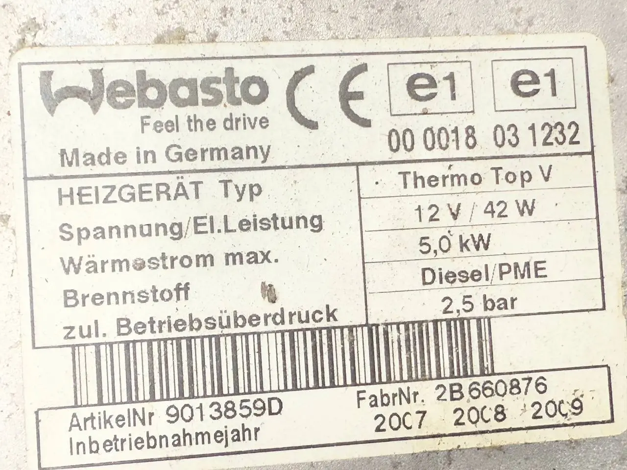 Webasto Standheizung Steuermodul Passat VW Passat 3C Limo 1.9L TDI 3C0815005AA