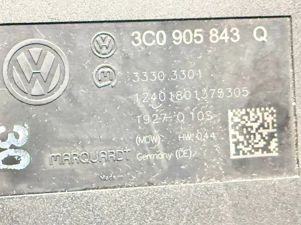 Zündanlassschalter, Zündschloß, Schloss VW Passat 3C Limo 1.9L TDI 3C0905843Q