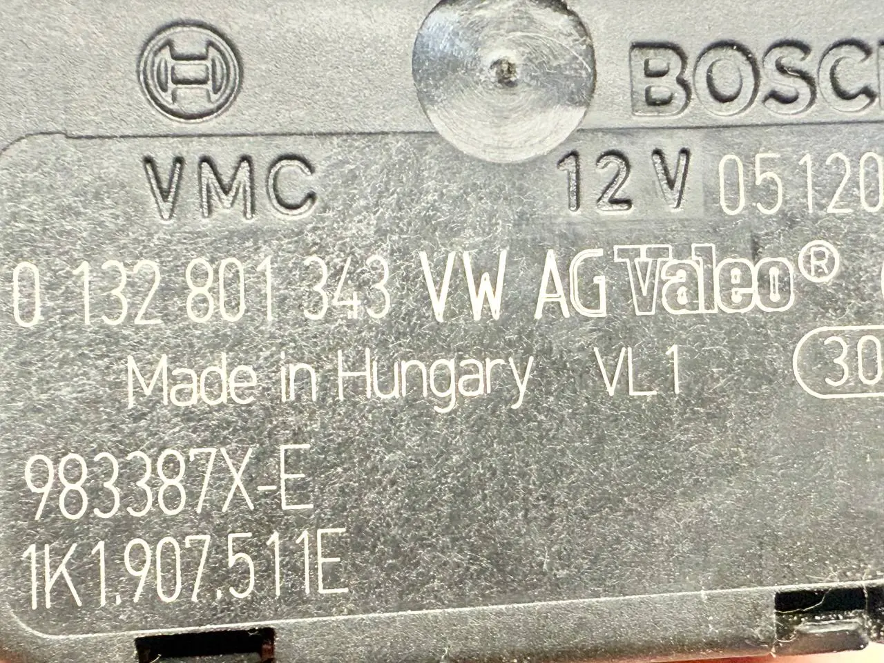 Stellmotor Heizung Klimaanlage Lüftung 5 Golf 5 1K1 1,9 TDI 2006 0132801343