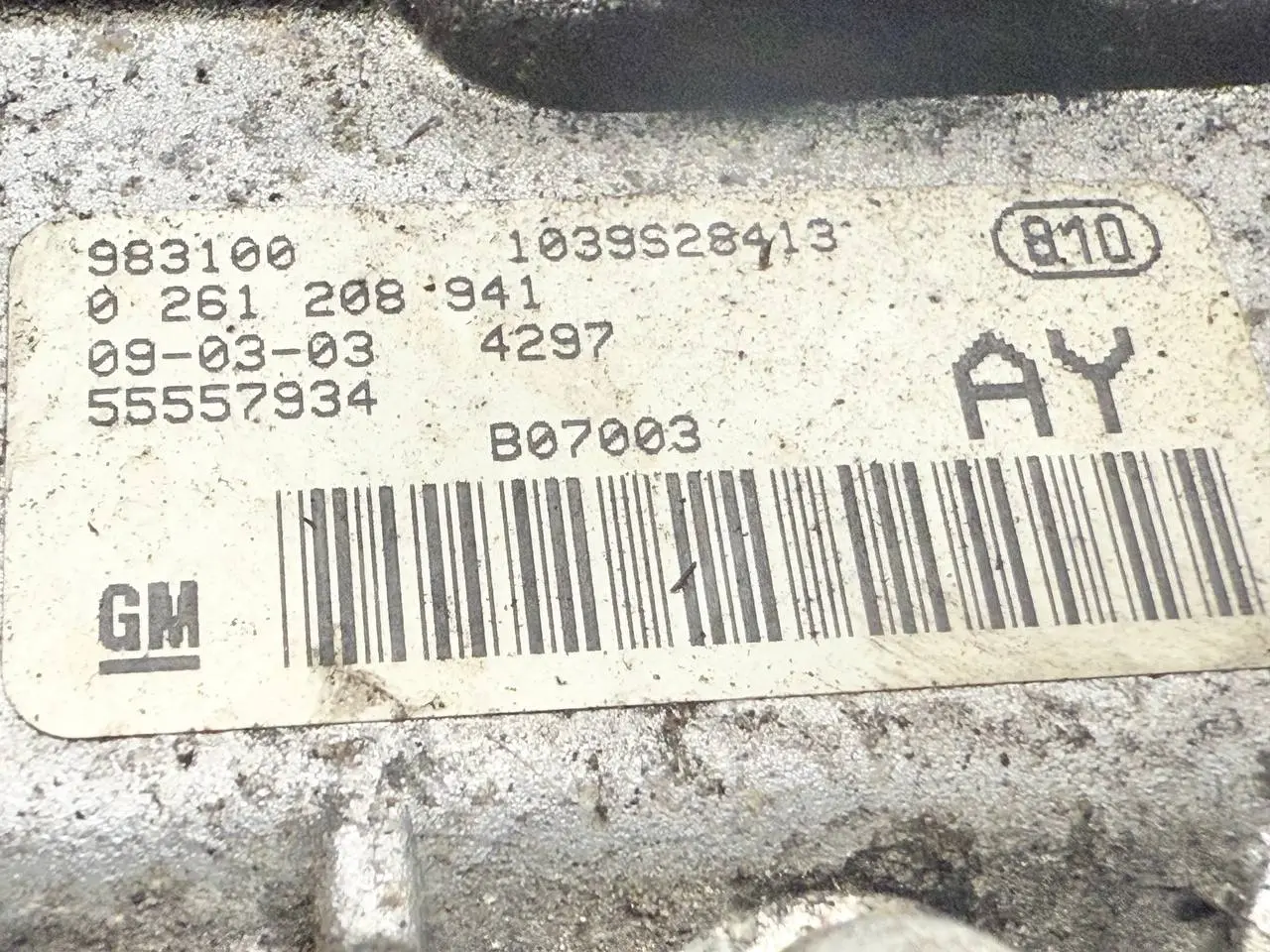 Motorsteuergerät Steuergerät ECU 1.2 1.4 16V Opel Corsa-D 1.4L 2008 0261208941