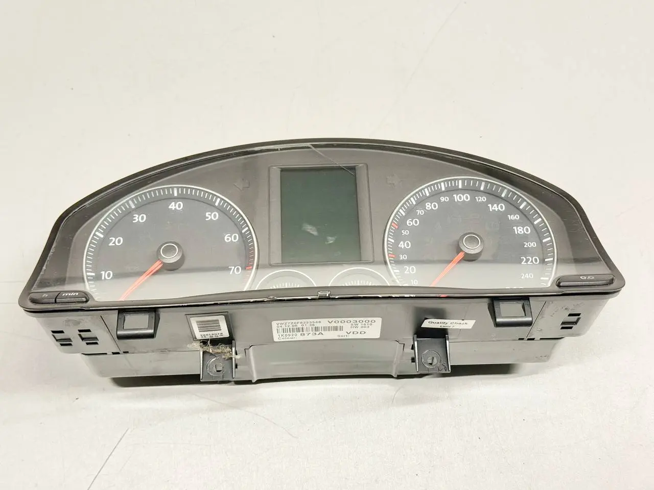 Tacho Kombiinstrument VW Golf V 5 2007 1K1 1.4L TSI 1K0920873A, A2C53023102