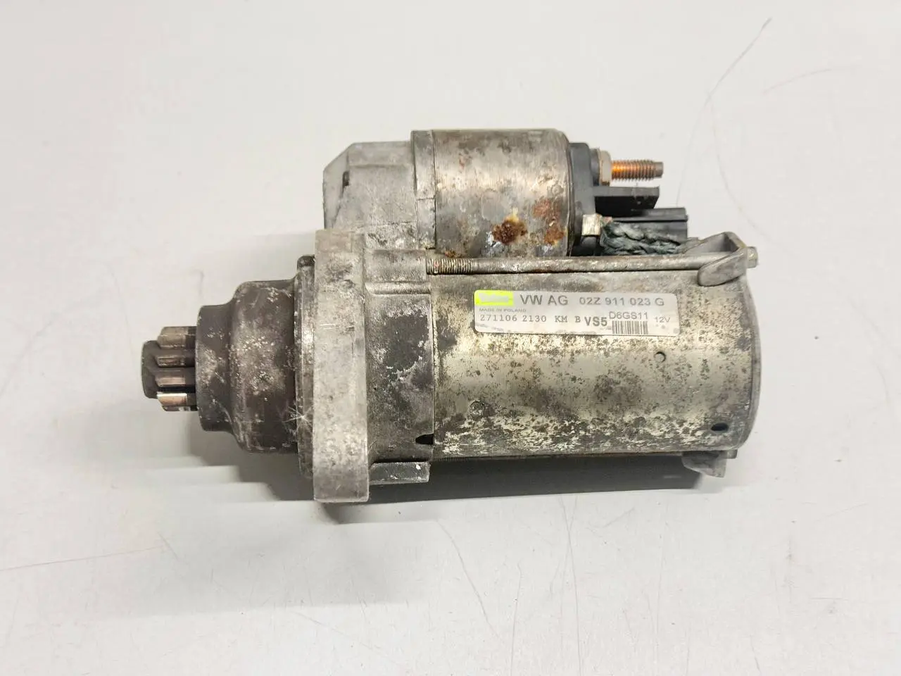 Anlasser Starter Motor V VI Plus Golf VW Golf V 5 2007 1K1 1.4L TSI 02Z911023G