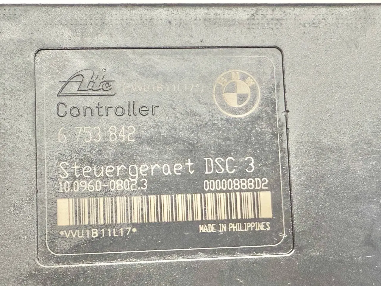 ABS Steuergerät Hydraulikblock 320I BMW 320I E46 AV11 Limo 2004 10096008023