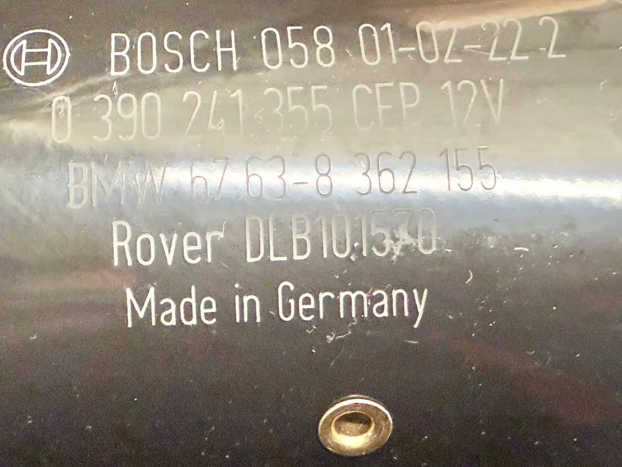 Wischermotor mit Gestänge vorne 320I BMW 320I E46 AV11 Limo 2004 0390241355
